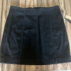 Mudd Mini Skirt Black Denim Size 17